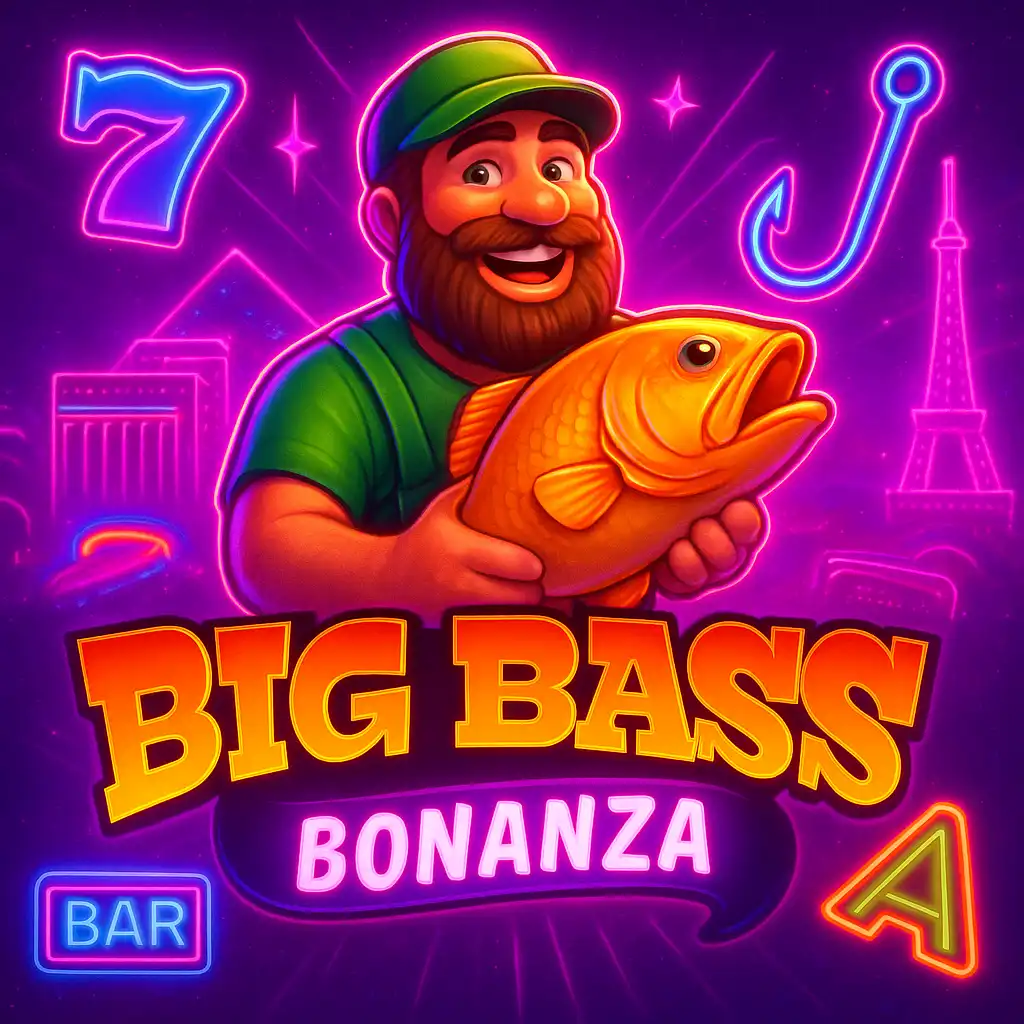 Schermata del gioco slot Big Bass Bonanza su PokerBet Casino