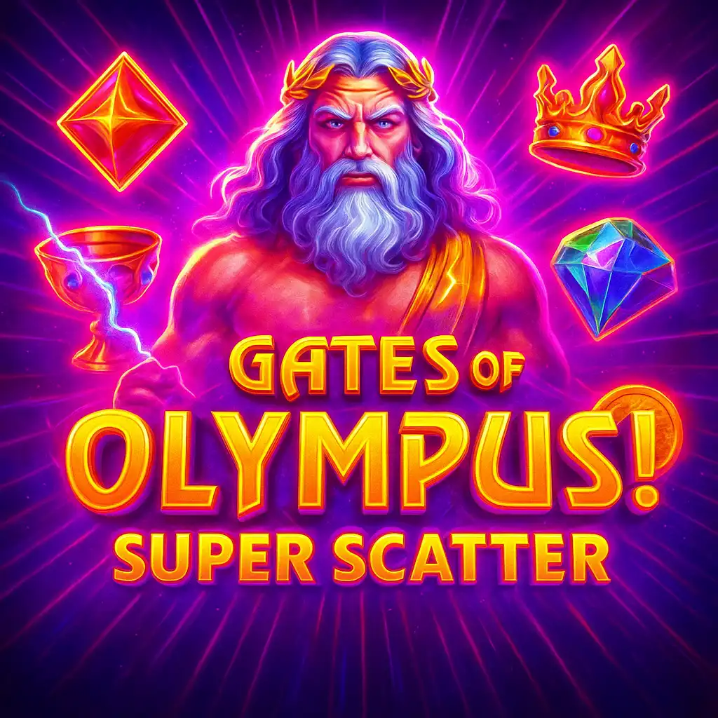Gates of Olympus Super Scatter Slot-Spielbildschirm bei PokerBet Casino