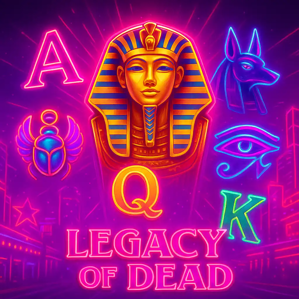 Legacy of Dead Slot-Spielbildschirm bei PokerBet Casino