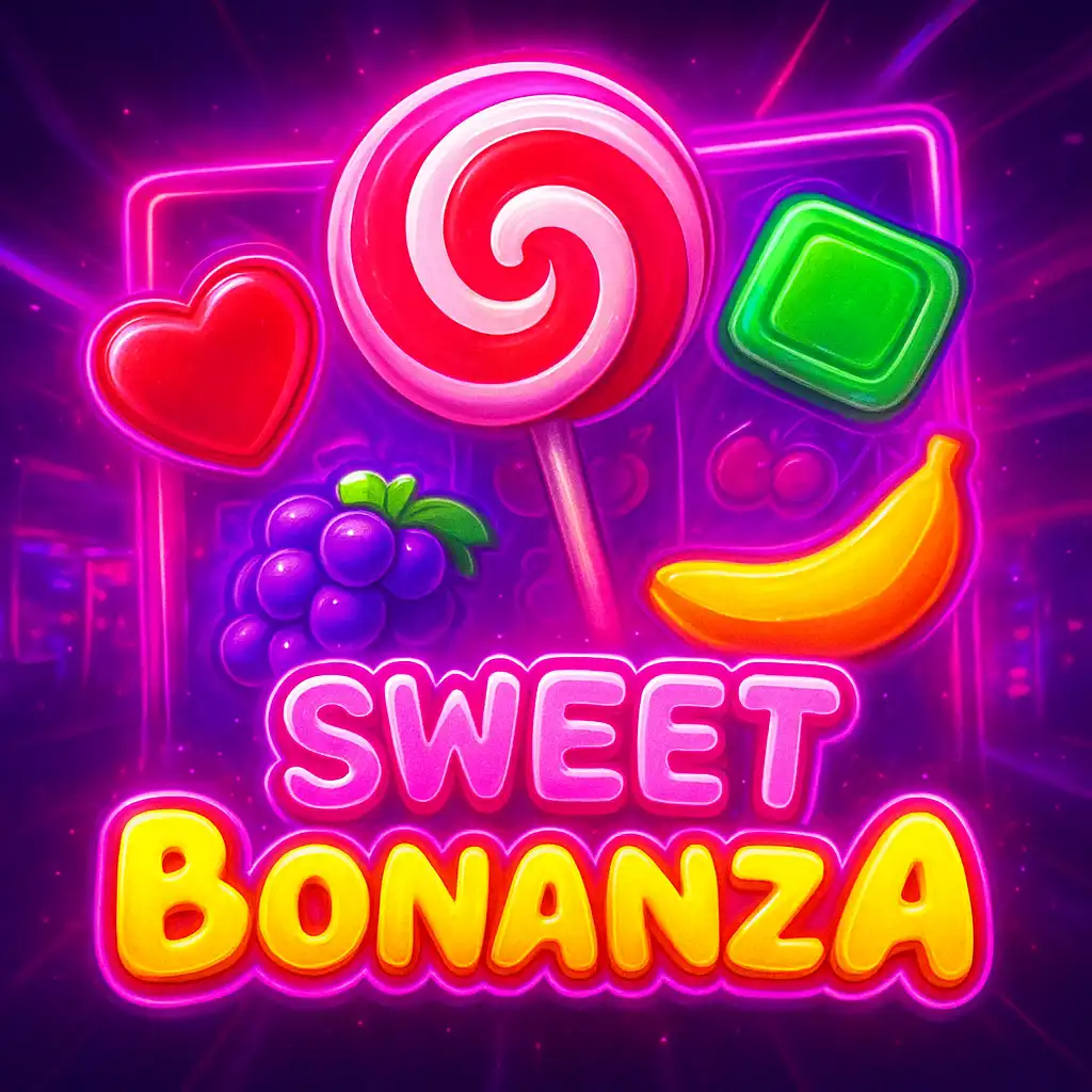Sweet Bonanza Slot-Spielbildschirm bei PokerBet Casino