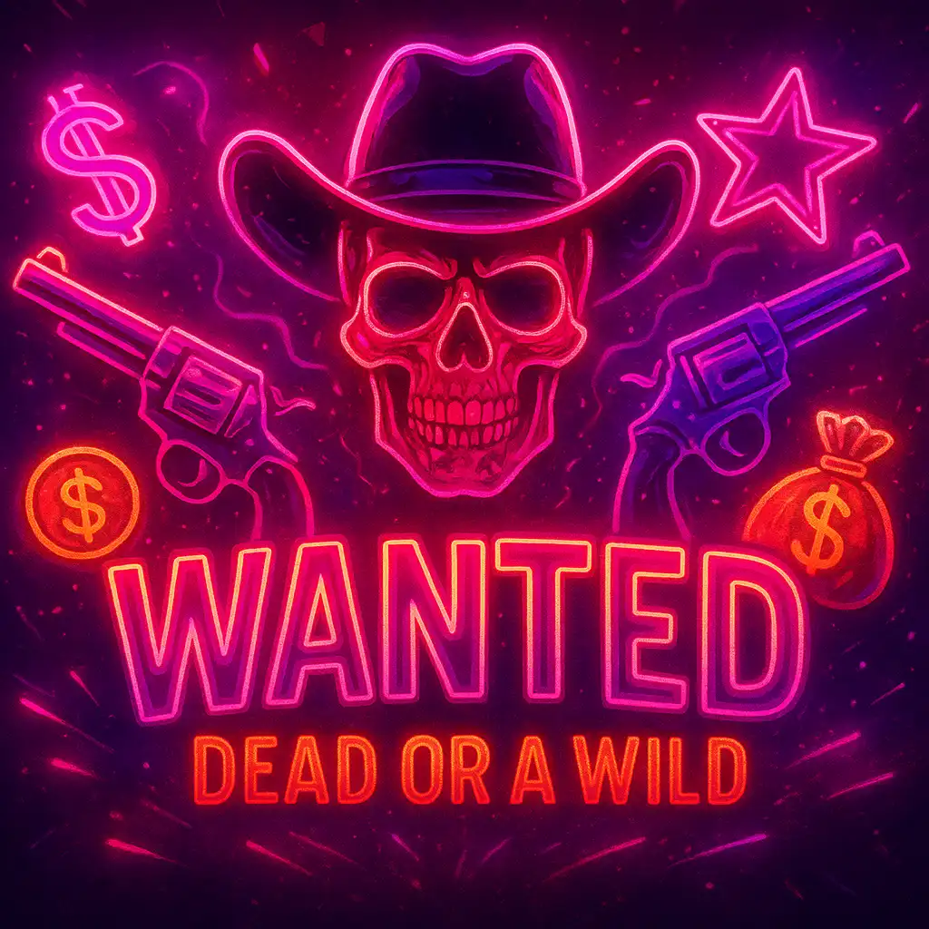 Wanted Dead or a Wild Slot-Spielbildschirm bei PokerBet Casino